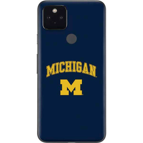 University of Michigan M Logo Google Pixel 5a Skin